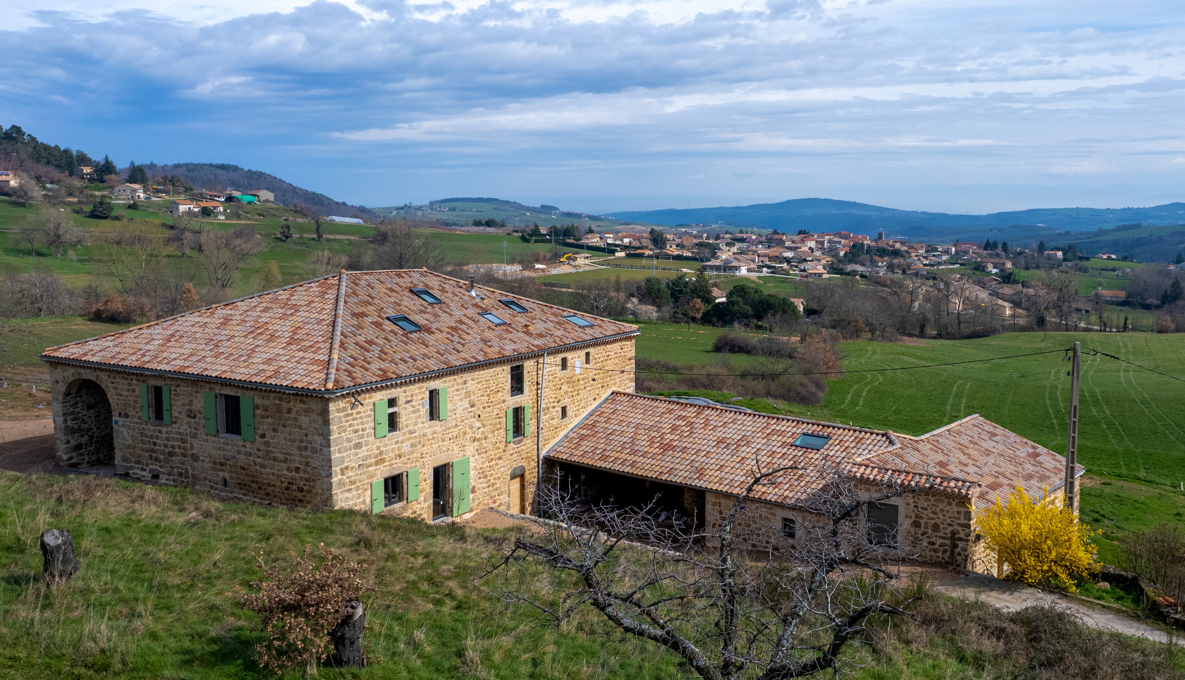 Vue aérienne