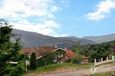 Vue sur le gîte Philippon