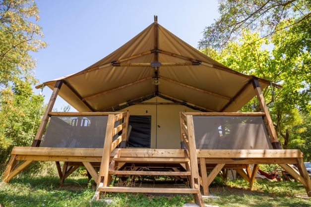 Tente lodge camping Maui