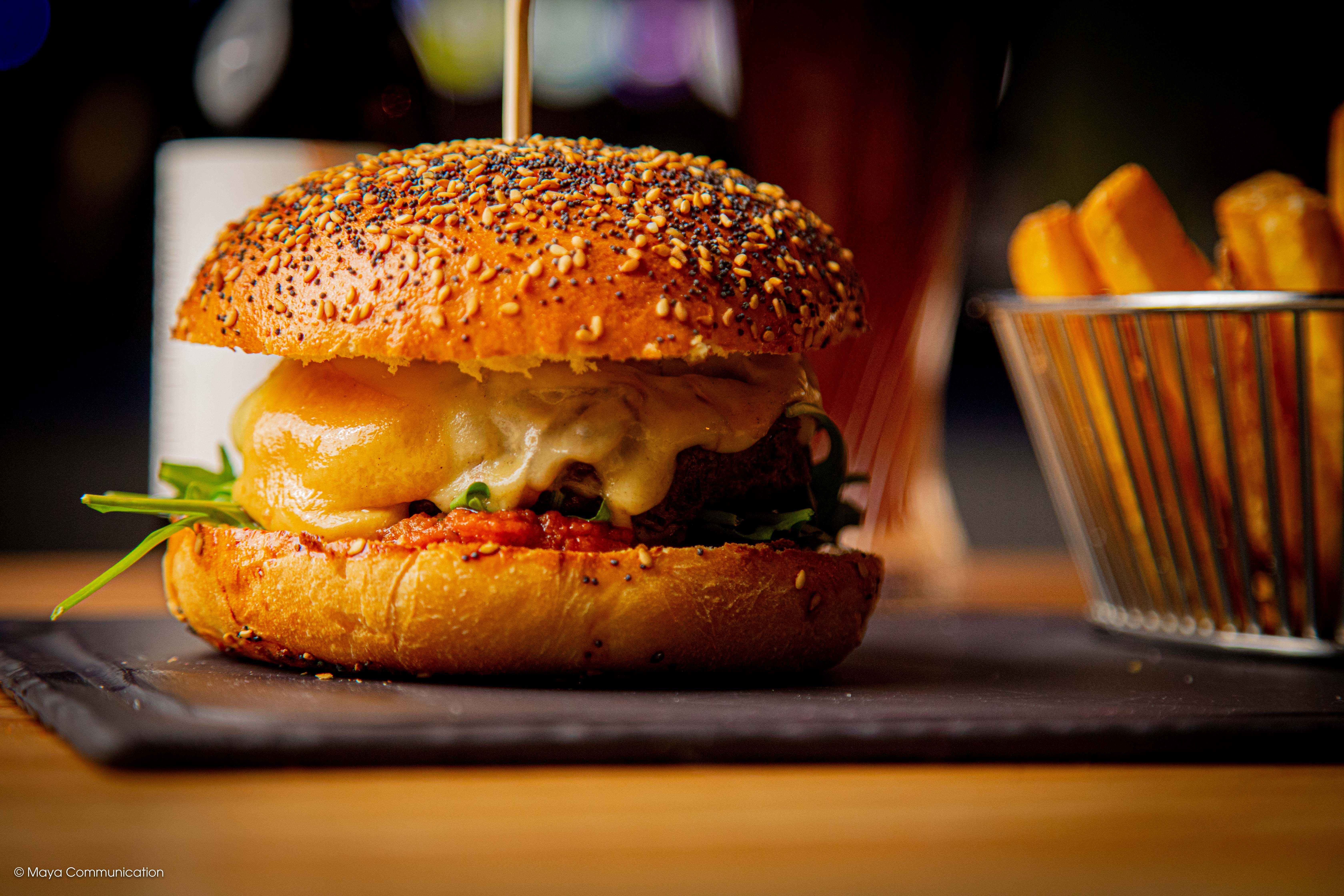 Des burgers gourmands faits maison