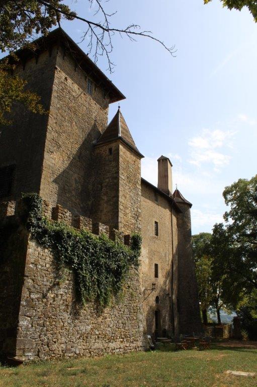 Circuit du patrimoine _ château de Charmes _ Charmes sur l'herbasse