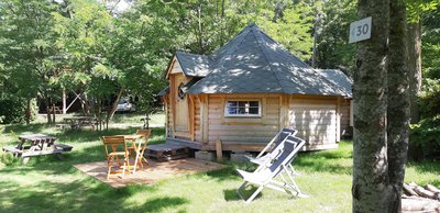 Kota finlandais 2/3 personnes, avec sanitaires