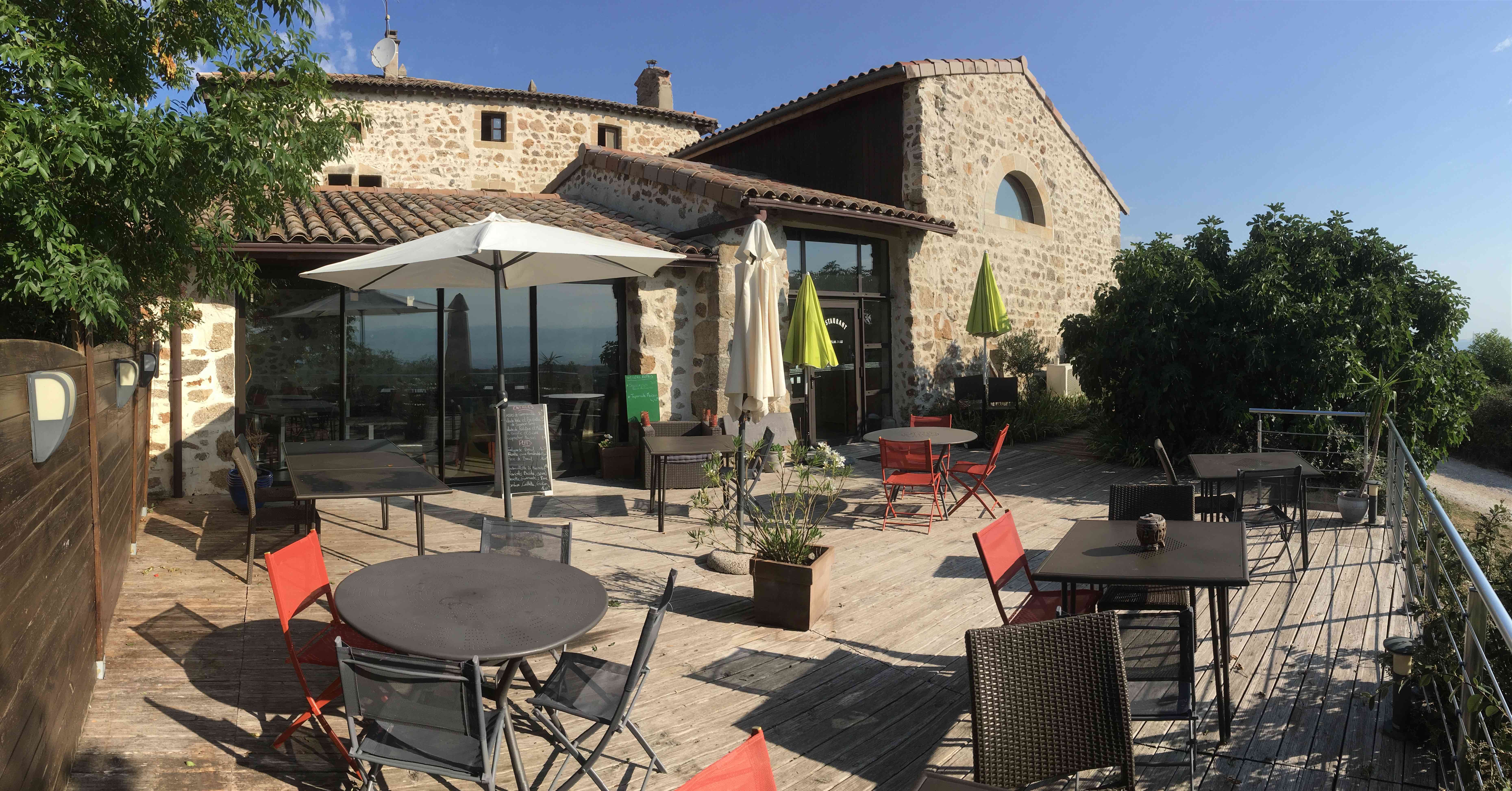 Terrasse Restaurant le Simondon