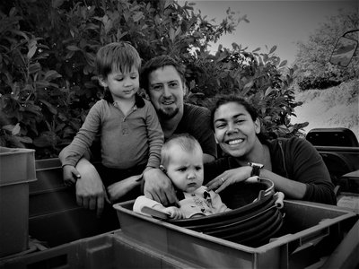 Vendanges en famille