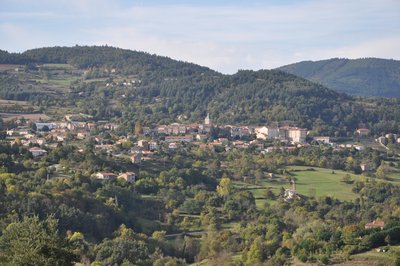 Point de vue sur Saint Félicien