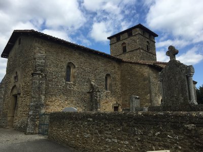 Eglise romane de Bathernay