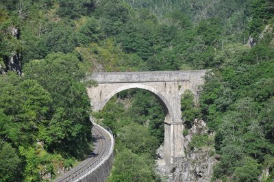 Le pont des Etroits dans les Gorges