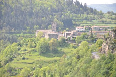 Vue d'ensemble du village