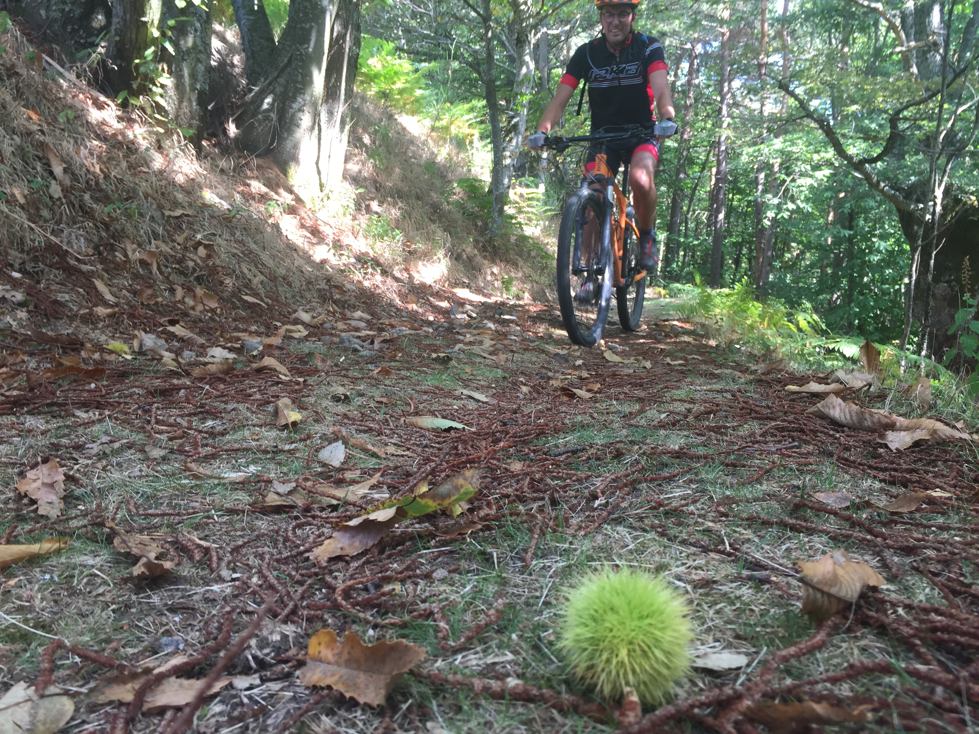 Descente sur le Mathy