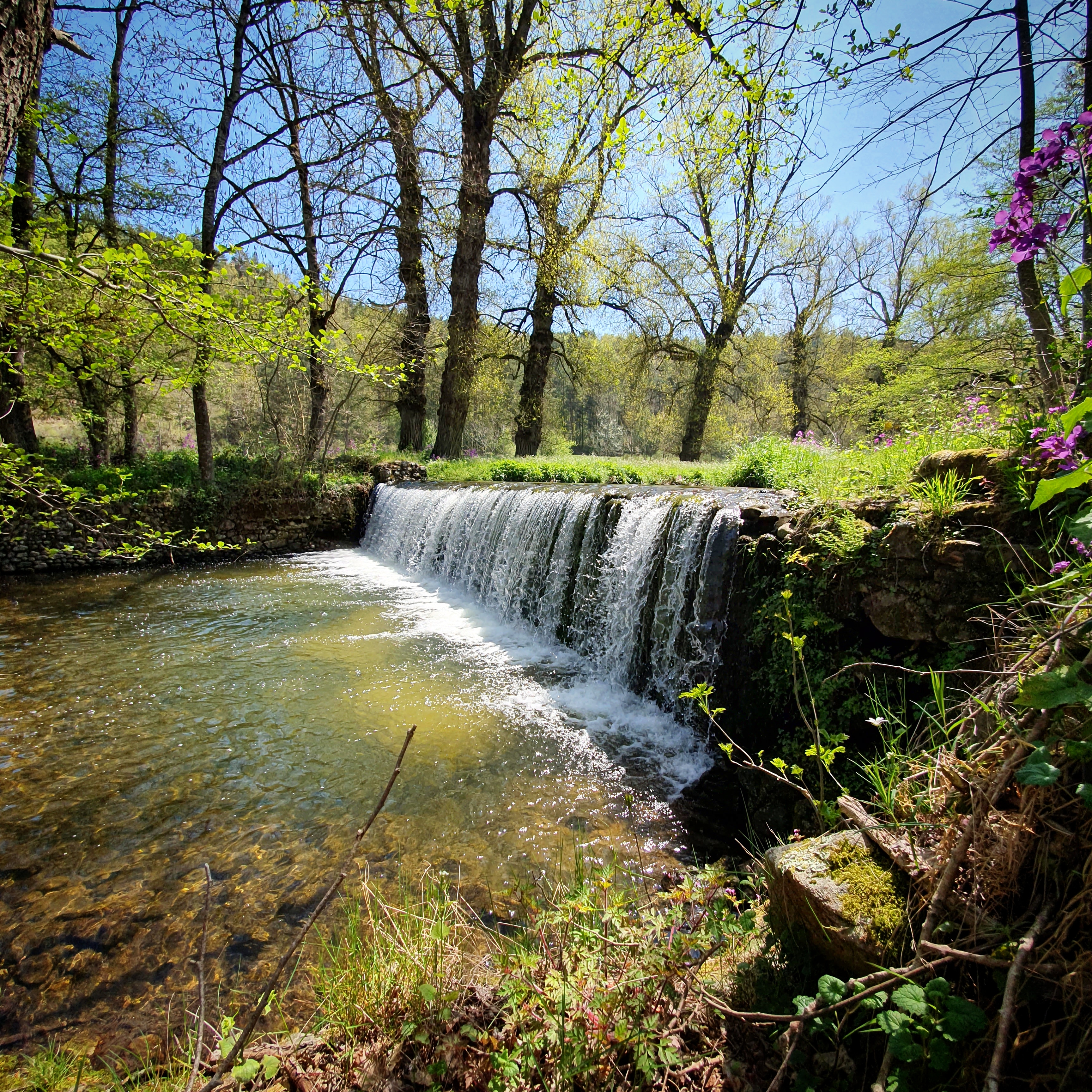 Cascade sur l'Ormèze