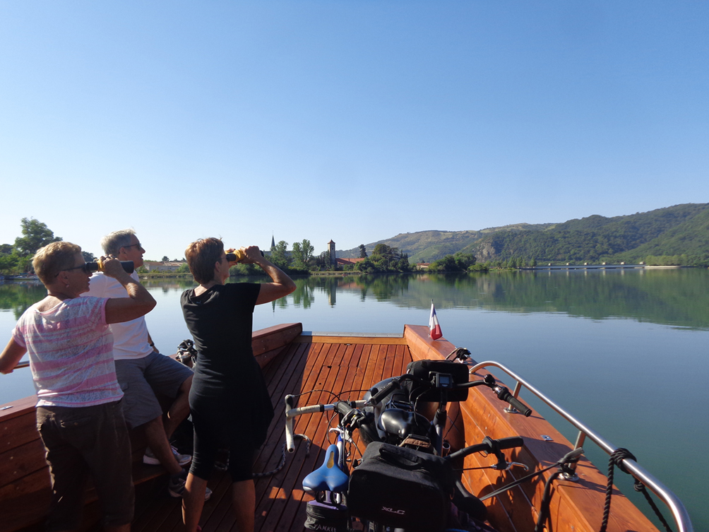 Croisière entre Saint Vallier et Tournon