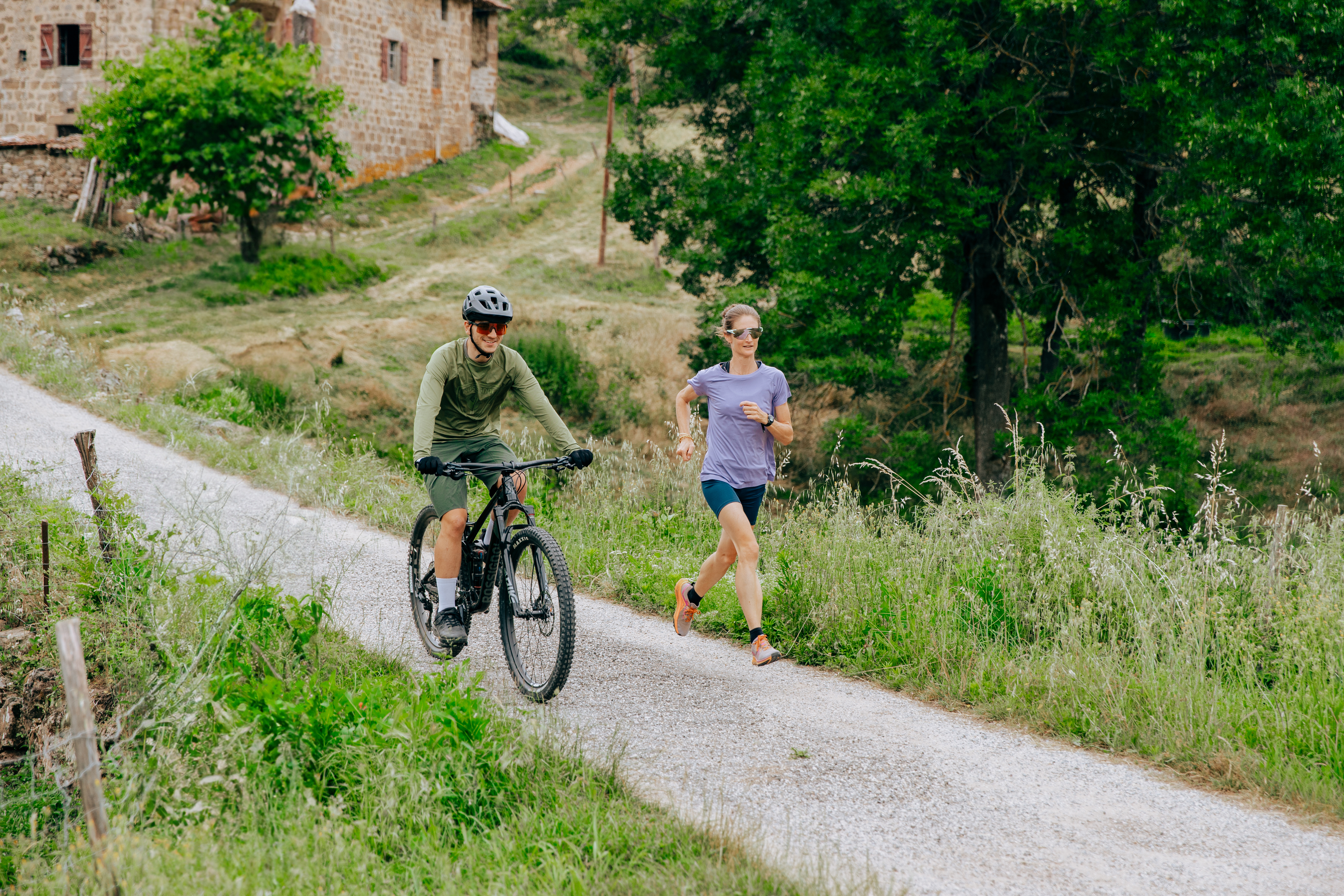 Coteaux de l'Hermitage. Entre trail et vtt