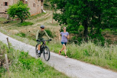 Coteaux de l'Hermitage. Entre trail et vtt
